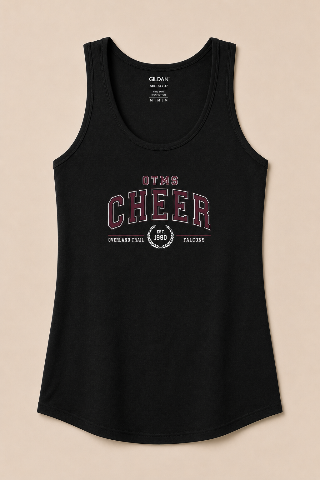 OTMS Cheer Retro Collegiate Tank
