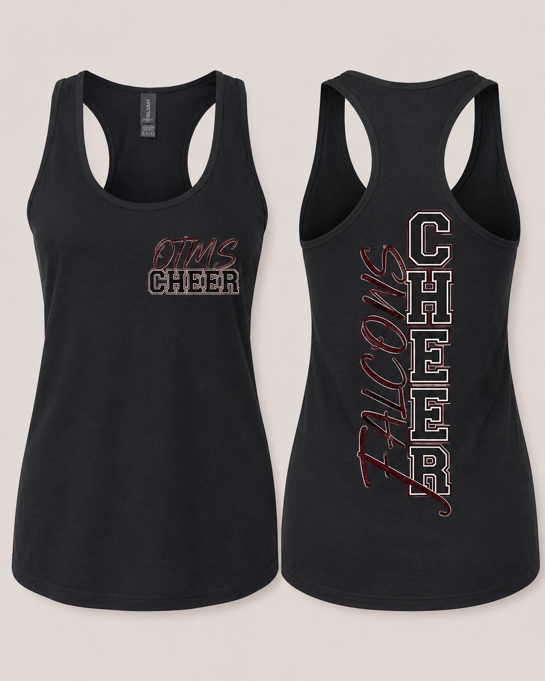 OTMS Cheer Varsity Script Tank