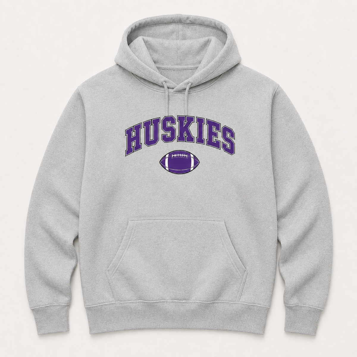 BVNW Huskies Arch Football Classic Hoodie