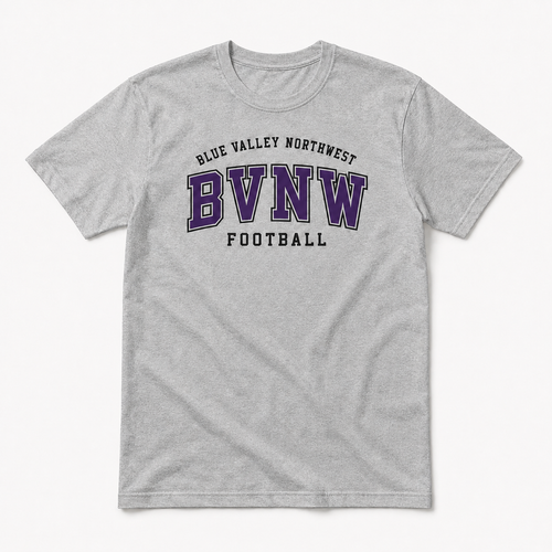 BVNW Collegiate Football T-Shirt