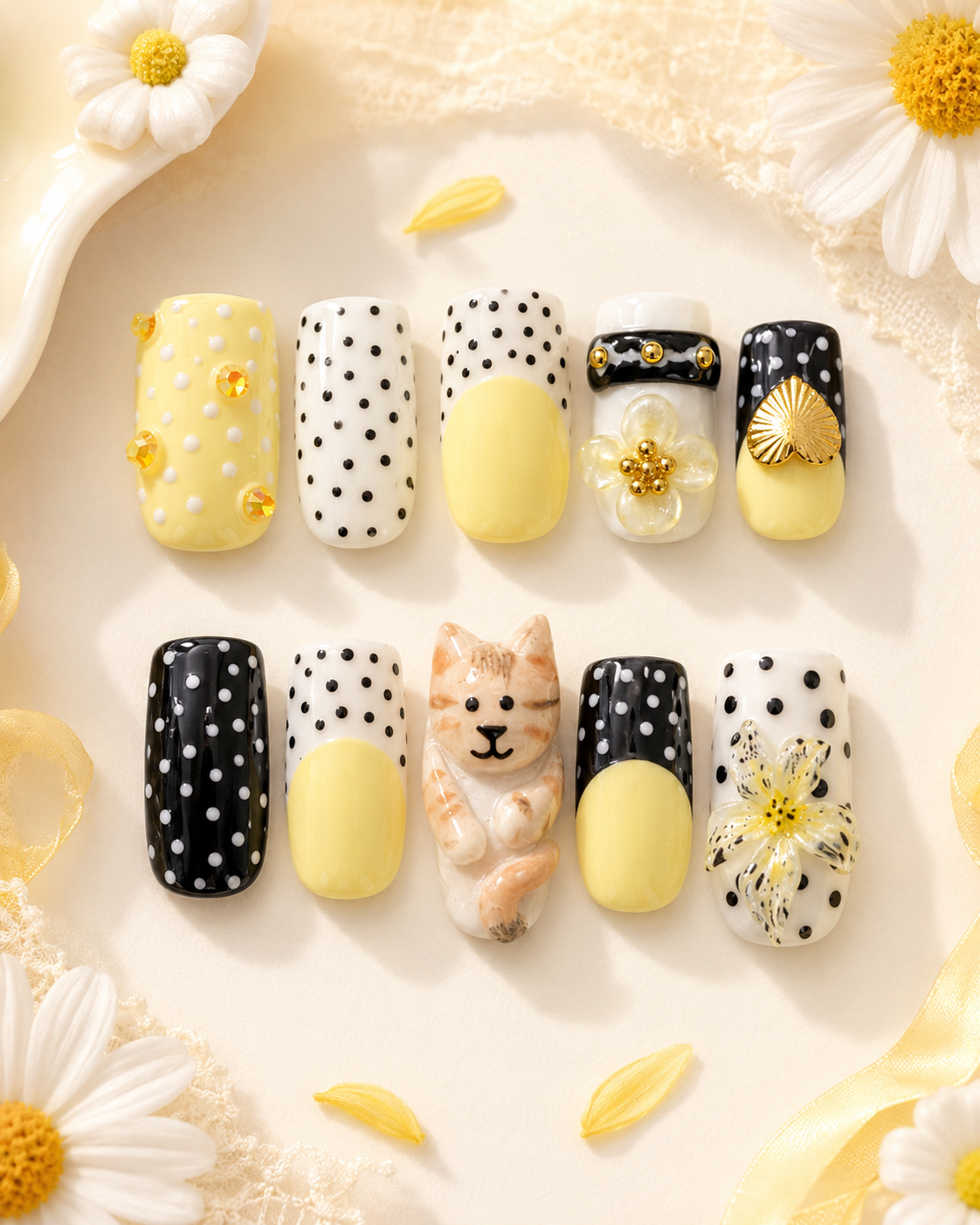 Lemon Meringue Kitty