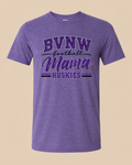 BVNW Huskies Boutique Football Mama T-Shirt