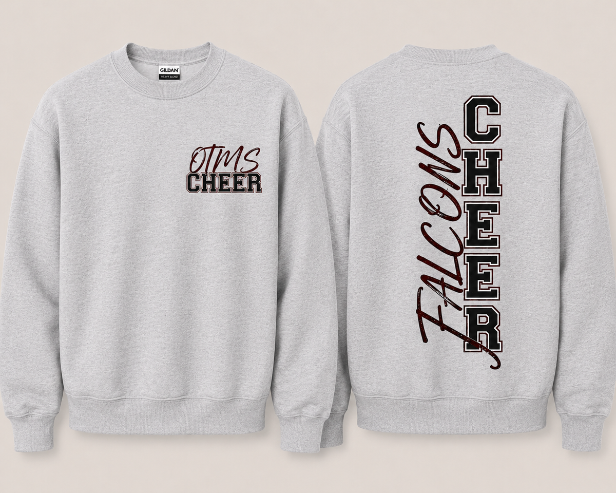OTMS Cheer Varsity Script Crewneck