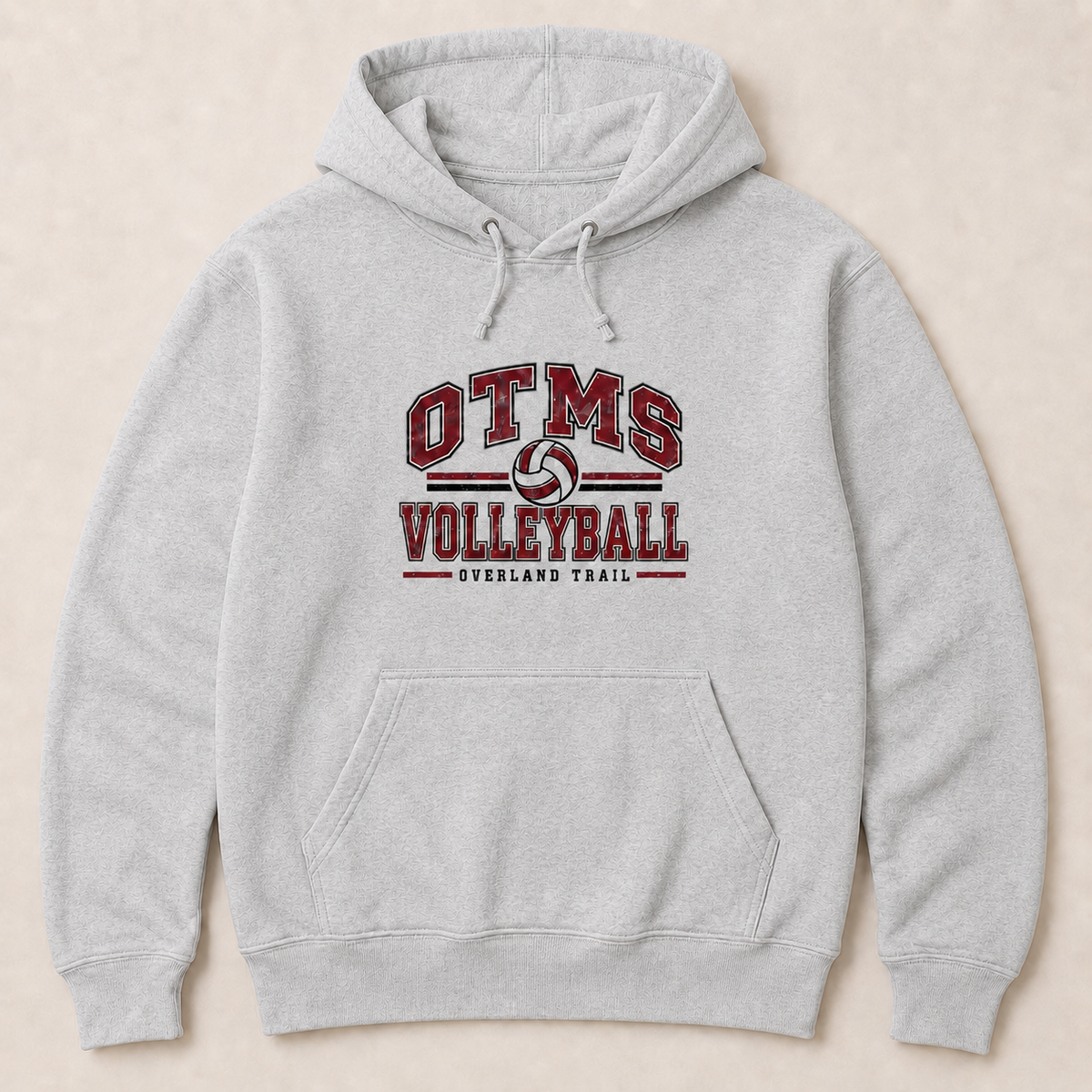 OTMS Retro Collegiate Volleyball Hoodie