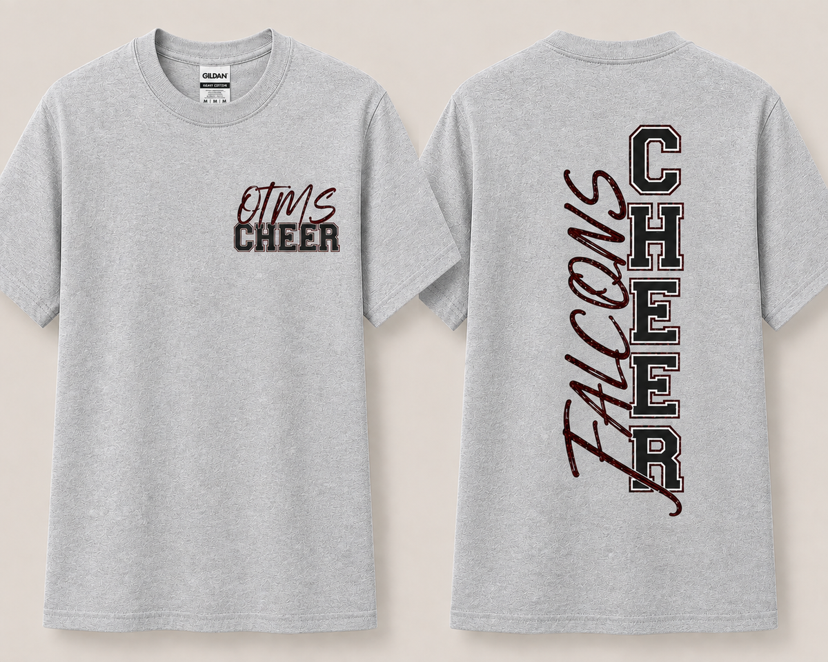 OTMS Cheer Varsity Script T-Shirt