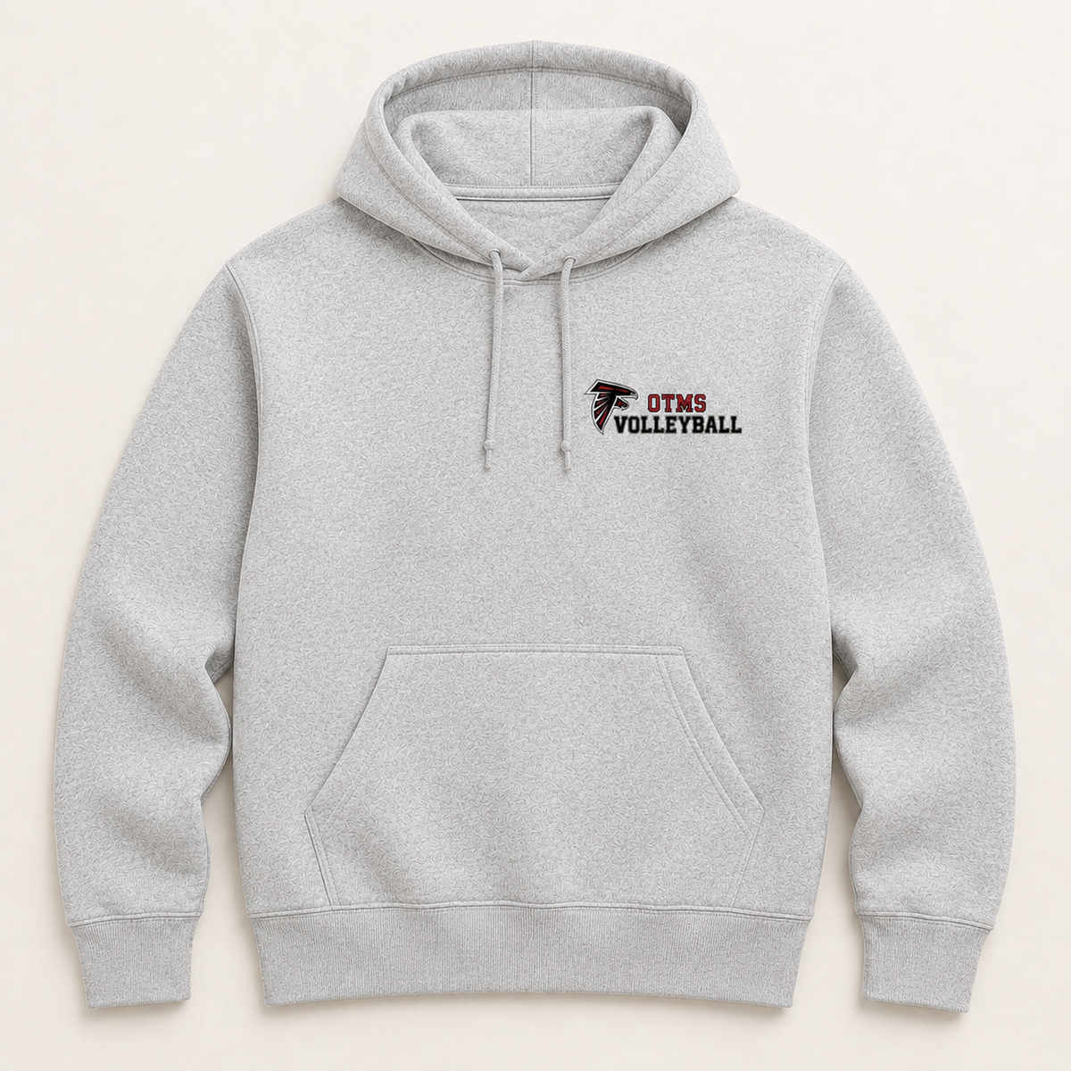OTMS Falcon Left-Chest Volleyball Hoodie