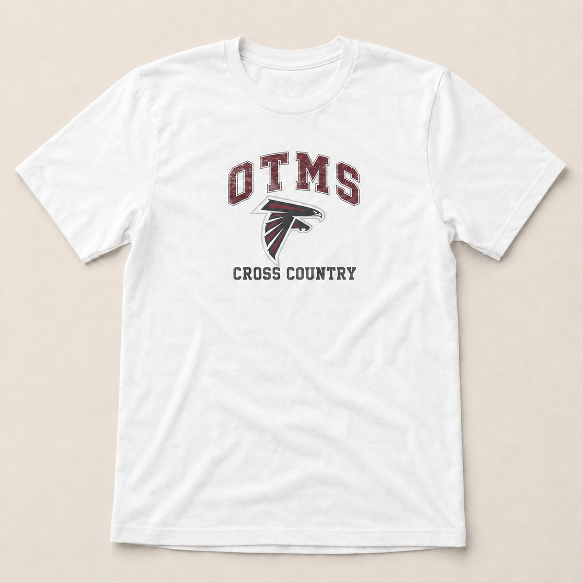 OTMS Retro Collegiate Cross Country T-Shirt