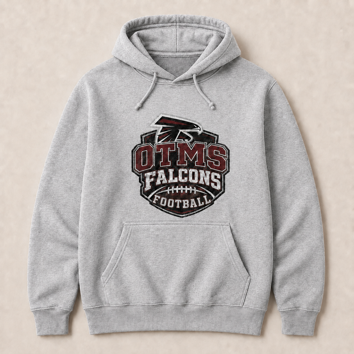 OTMS Vintage Athletic Football Hoodie