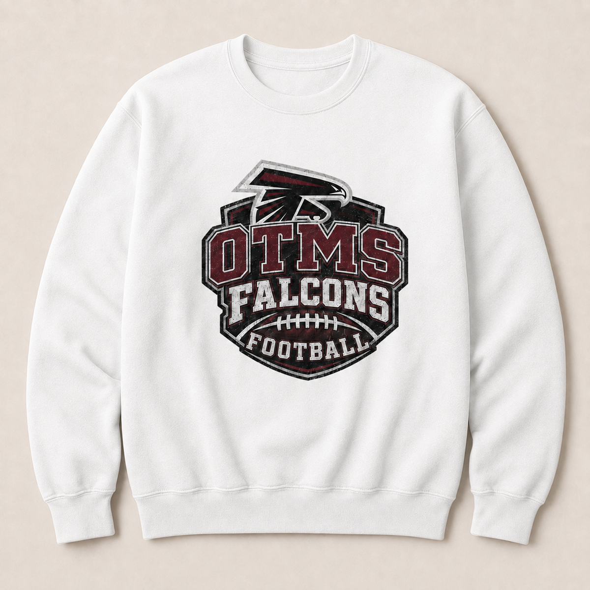 OTMS Vintage Athletic Football Crewneck