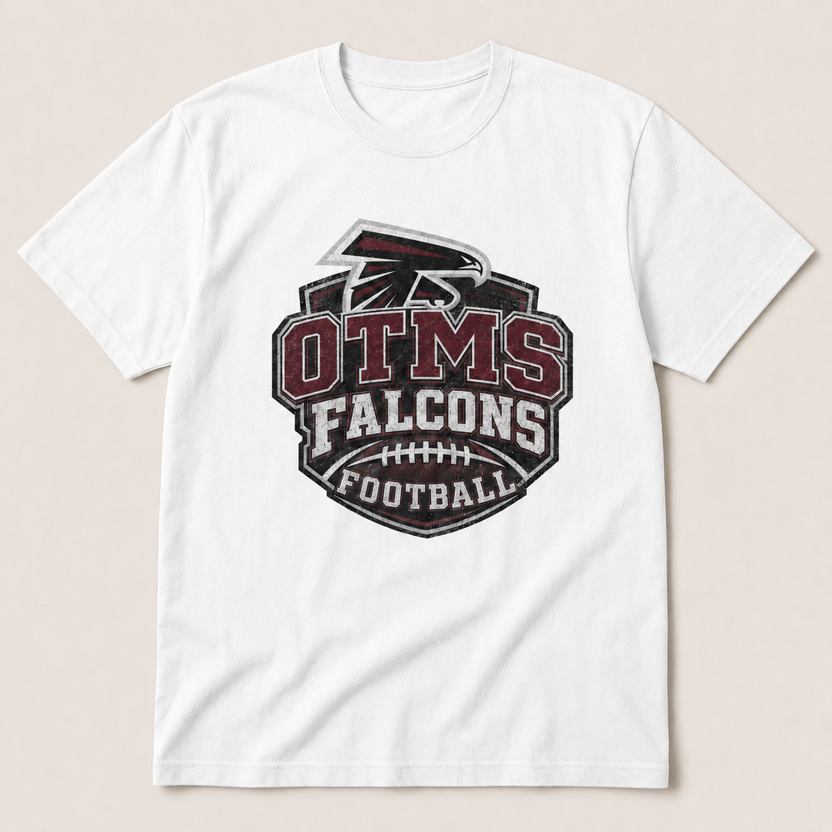 OTMS Vintage Athletic Football Tshirt