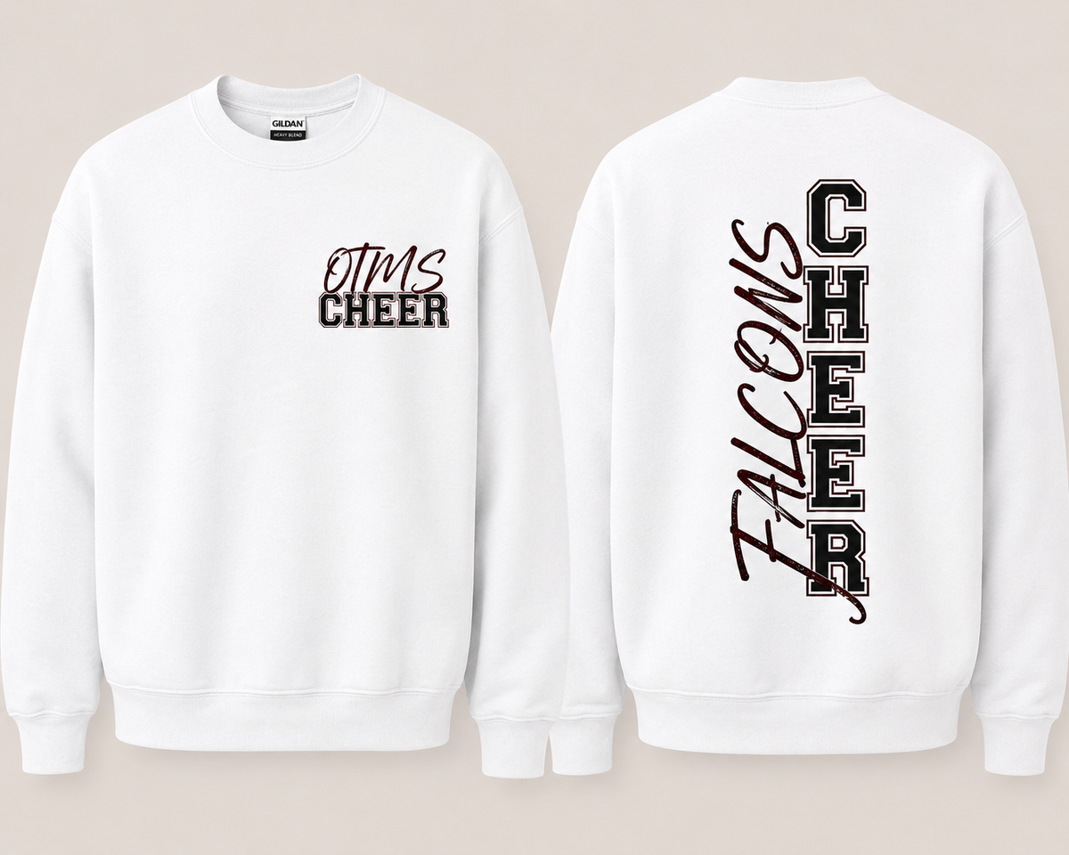 OTMS Cheer Varsity Script Crewneck