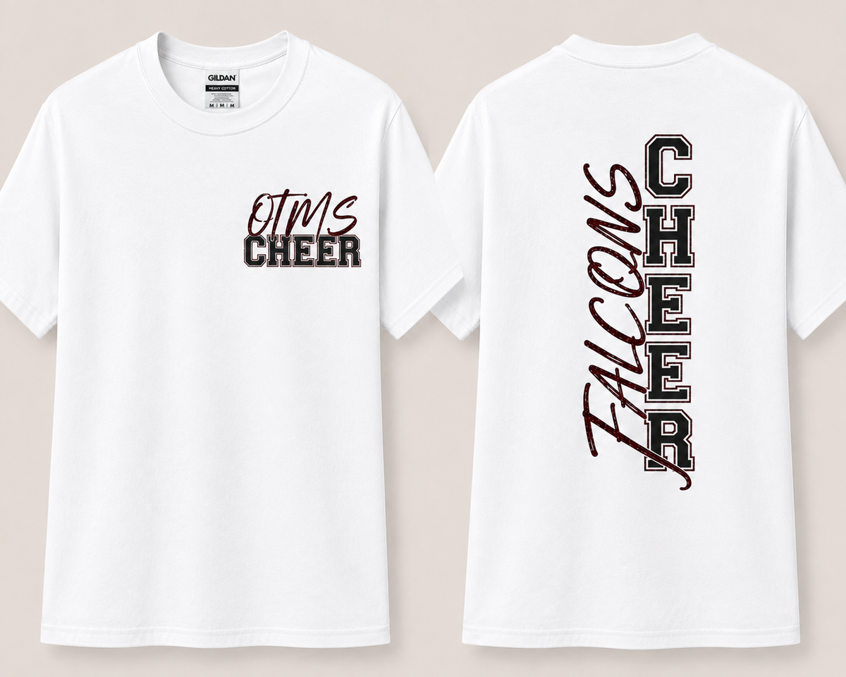 OTMS Cheer Varsity Script T-Shirt