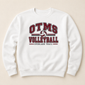 OTMS Retro Collegiate Volleyball Crewneck