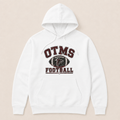 OTMS Retro Collegiate Football Hoodie
