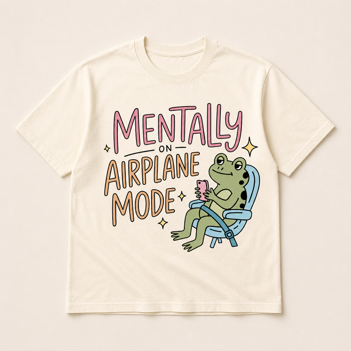 Mentally on Airplane Mode T-Shirt