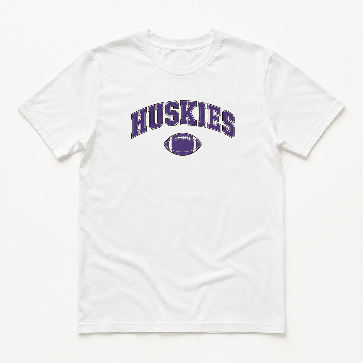 BVNW Huskies Football Arch Classic T-Shirt