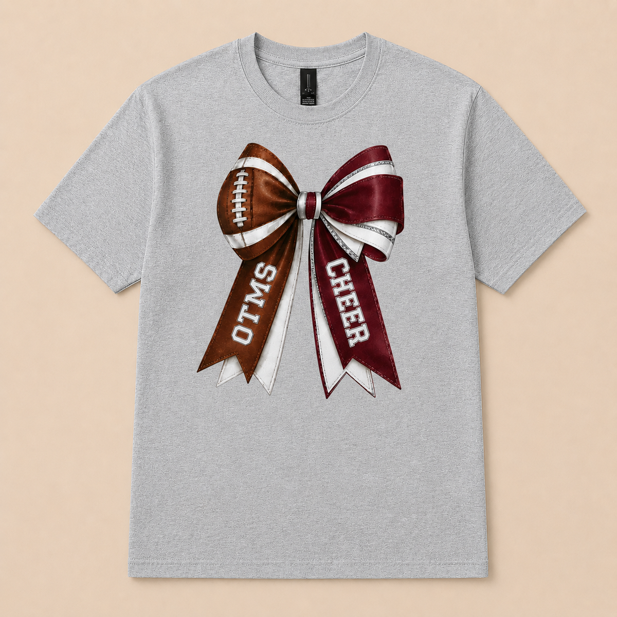 OTMS Cheer Big Bow T-Shirt