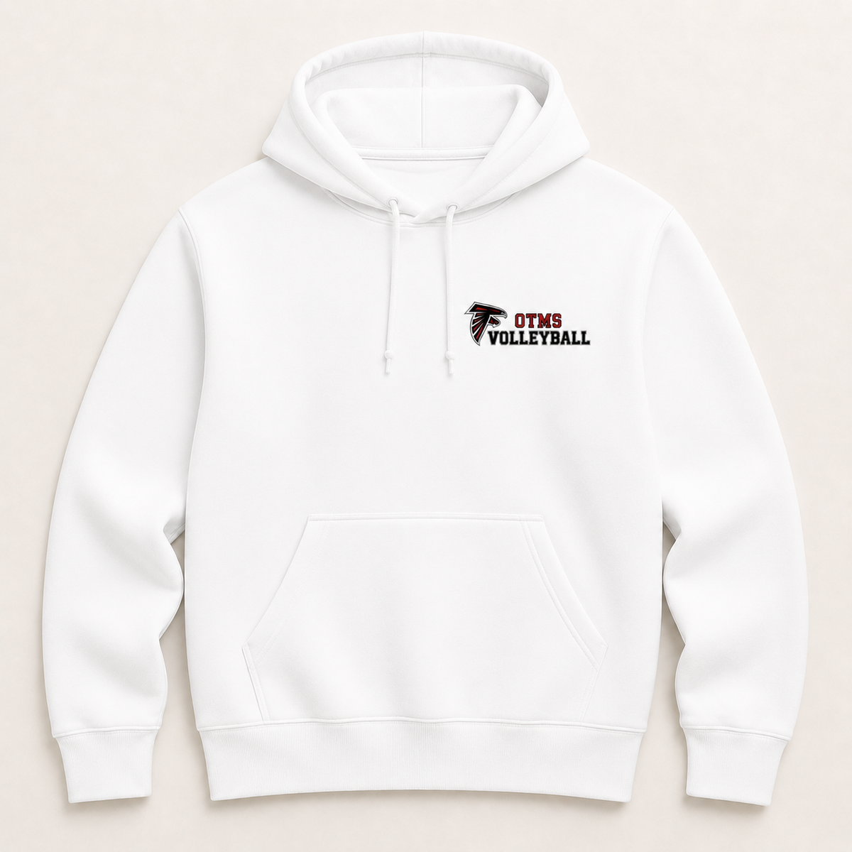 OTMS Falcon Left-Chest Volleyball Hoodie