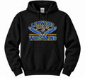 Leawood Middle School Eagles Wrestling Classic black hoodie