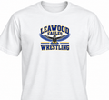 Leawood Middle School Eagles Wrestling Classic white T-shirt