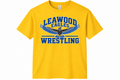 Leawood Middle School Eagles Wrestling Classic yellow T-shirt