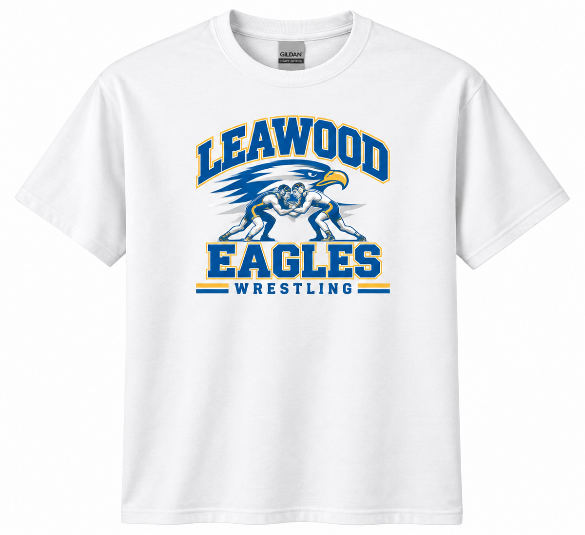 LMS Wrestling Grappler white T-shirt