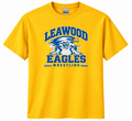 LMS Wrestling Grappler yellow T-shirt