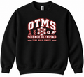 OTMS Science Olympiad Design 1 black crewneck