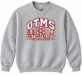 OTMS Science Olympiad Design 1 gray crewneck