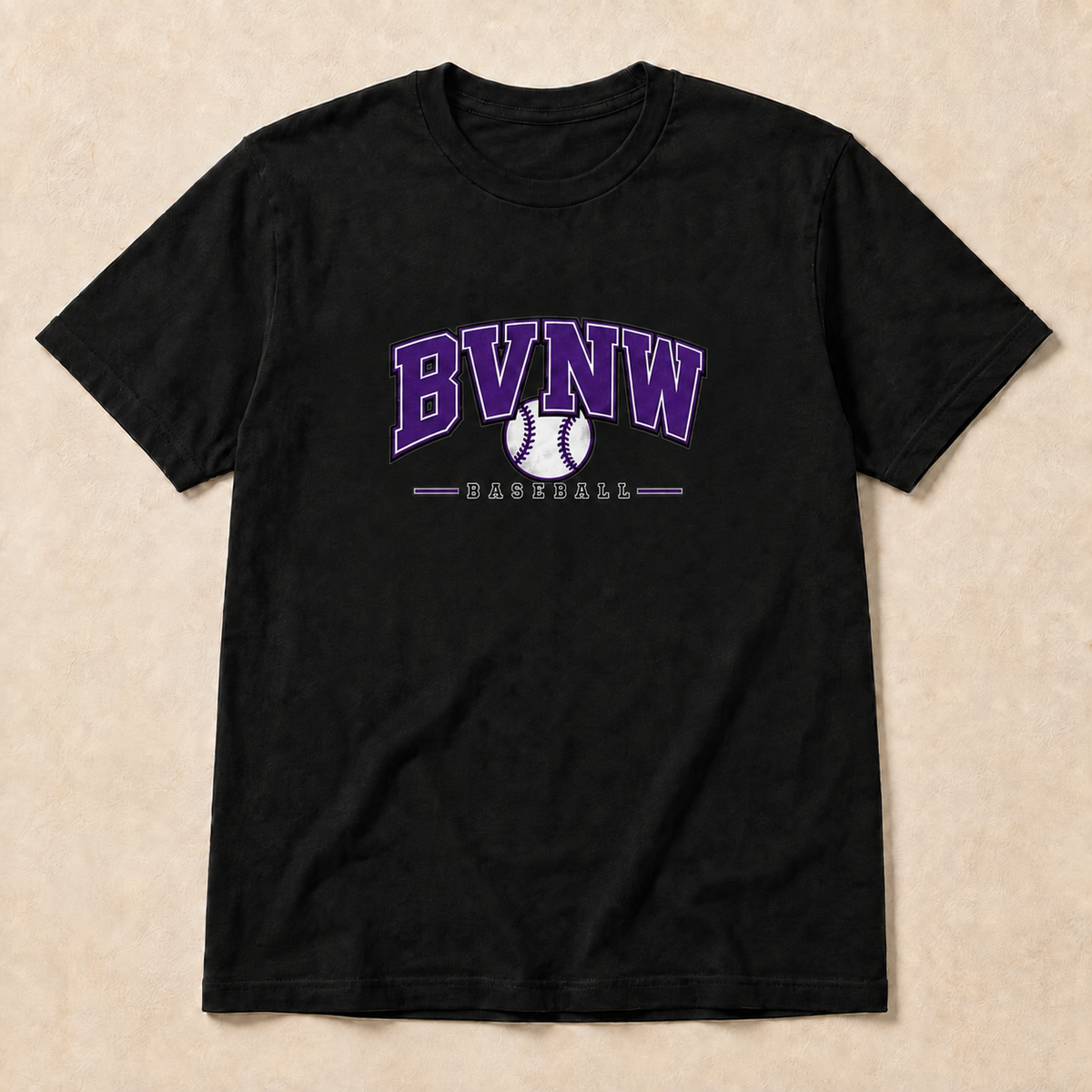 BVNW Baseball Retro Collegiate T-Shirt