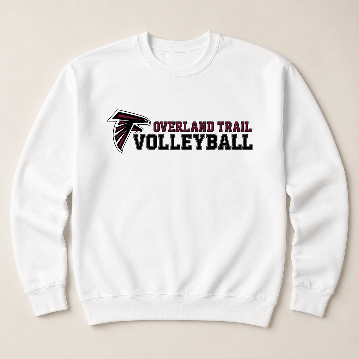 OTMS Classic Falcon Volleyball Crewneck Sweatshirt