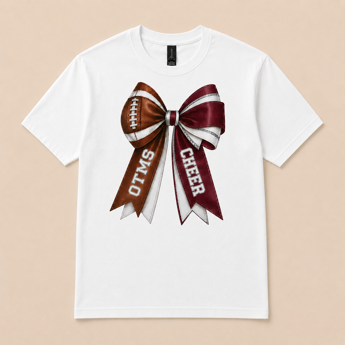 OTMS Cheer Big Bow T-Shirt