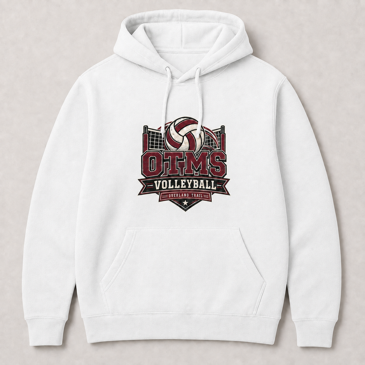 OTMS Vintage Athletic Volleyball Hoodie